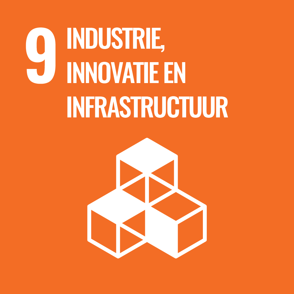 9. Bouw solide infrastructuur, bevorder inclusieve en duurzame industrialisering, en stimuleer innovatie
